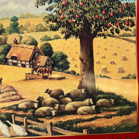 1996 Crabtree & Evelyn London Collectible Metal Tin Box Vintage Vtg Storage Red - Picture 14 of 16